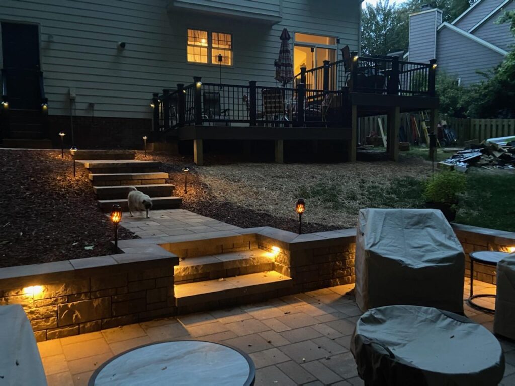 New and Improved Outdoor Living Space