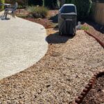 Gravel Landscaping BEFORE