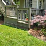 deck stairs before