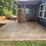 Patio Leading to Screened Porch