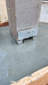 pier in strong foundation