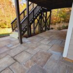 flagstone patio