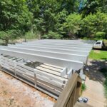 Completed Pergola over Drive Way (back)