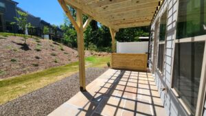 Pergola & Paver Patio Complete