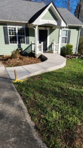 concrete ramp - patio apex