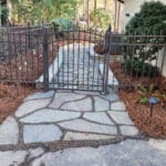 Epoxy Pebble Walkway