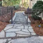 Epoxy Pebble Walkway