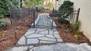 Epoxy Pebble Walkway