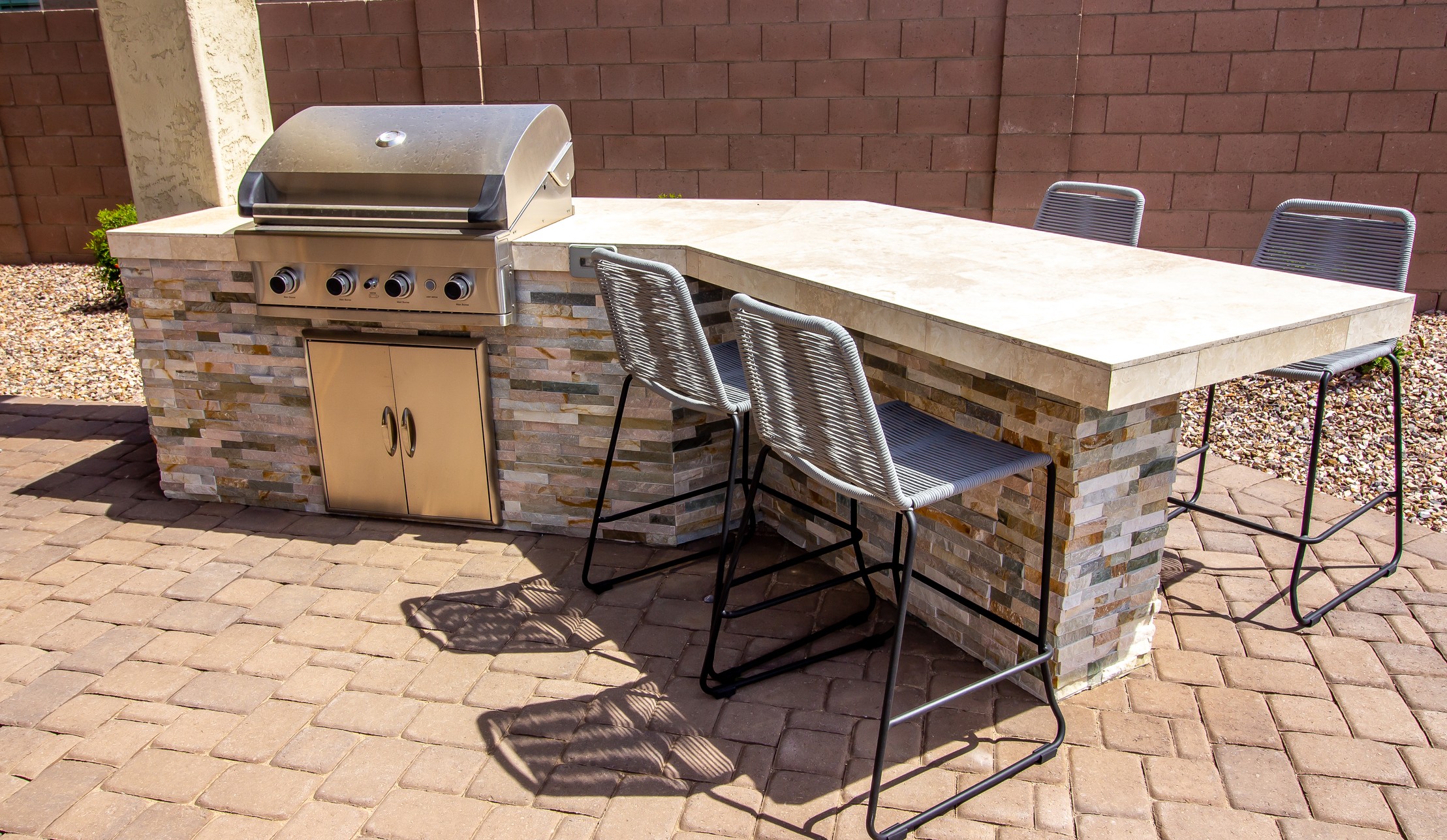 Custom Outdoor Kitchen