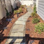 permeable paver walkway