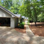 Before - Driveway cracked
